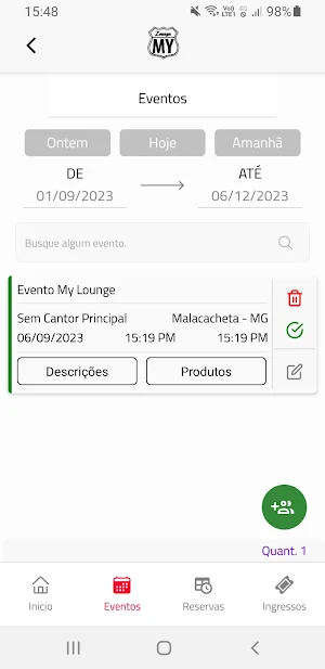 My Lounge Parceiros Screenshot 3