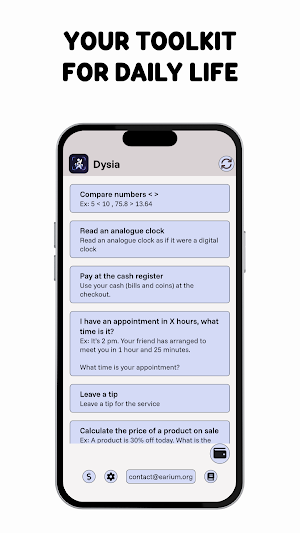 Dysia: copilot dyscalculia Screenshot 2