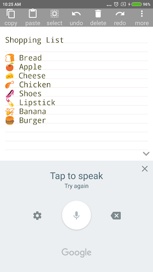NOTEPAD Simple AdFree Screenshot 2
