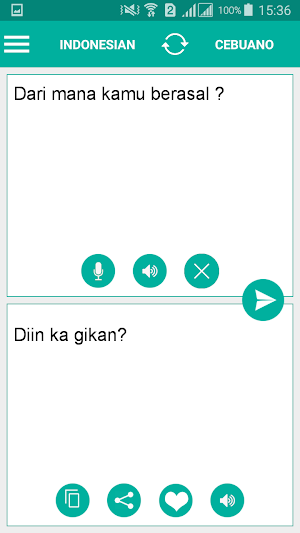 Cebuano Indonesian Translator Screenshot 1