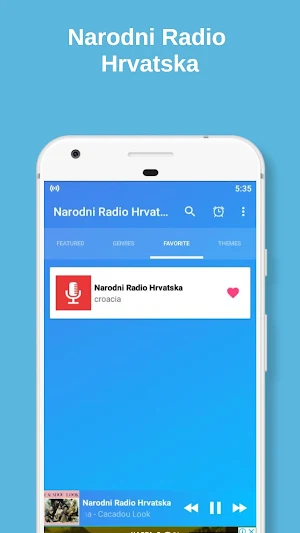HR  narodni radio hrvatska Screenshot 1