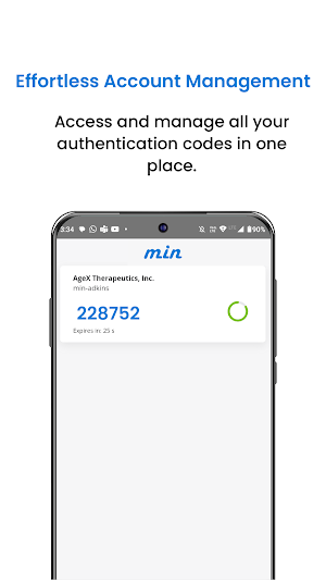 Min Authenticator – Secure MFA Screenshot 1