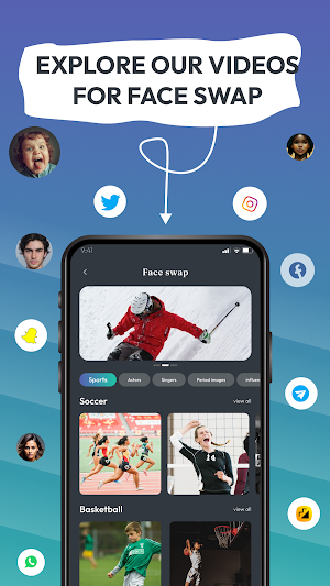 Face Swap Pro: AI photo videos Screenshot 2