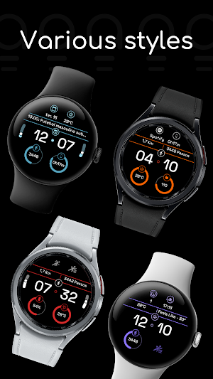 AD Flux - Watch Face Screenshot 2