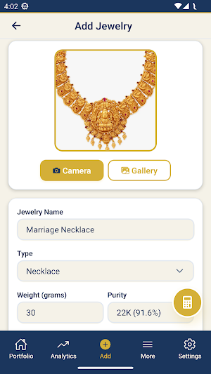 GoldPassBook Screenshot 2