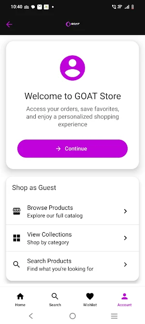 GOAT Store Screenshot 3