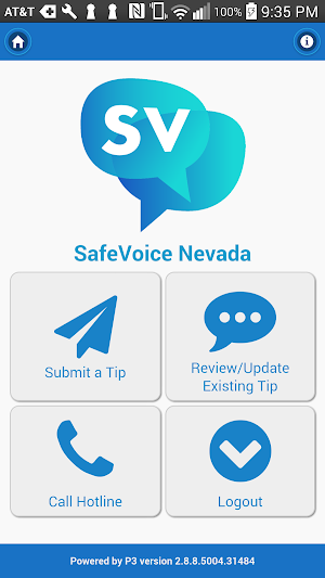 SafeVoice Nevada Screenshot 0