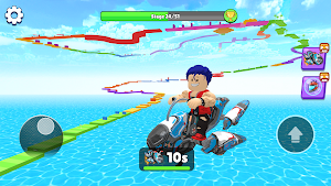 Bike Jump Master: Obby Game Screenshot 2