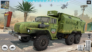 Army Vehicles Truck Simulator Screenshot 0