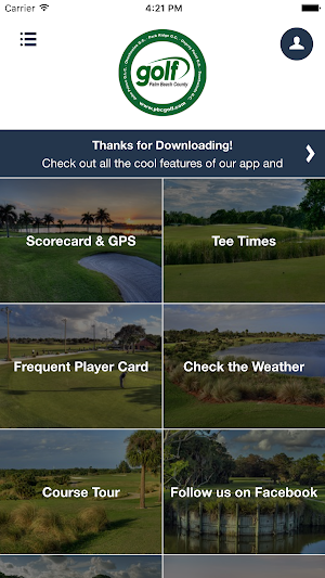 Palm Beach County Golf Screenshot 1