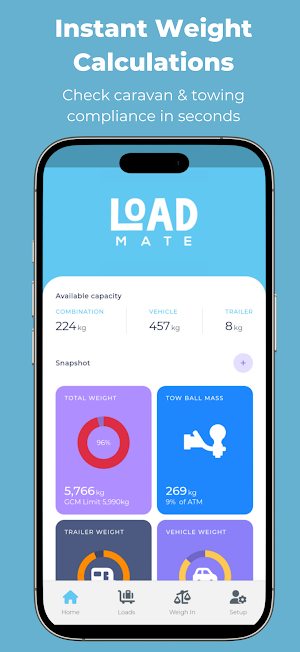LoadMate: Weight Calculator Screenshot 1