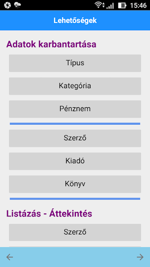 Könyv Nyilvántartás - Házi Könyvtár - SQL Screenshot 2