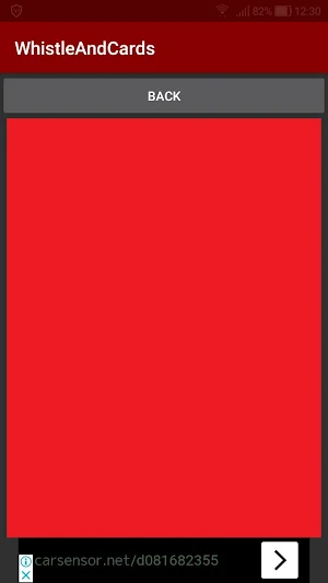 Whistle, Red Card & Yellow Card Screenshot 2