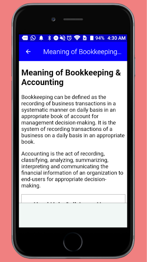 Financial Accounting (WASSCE) Screenshot 3
