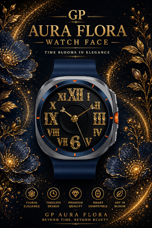 GP Aura Flora: Watch Face Screenshot 3