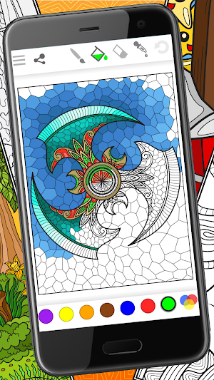 Colorish - free mandala coloring book for adults Screenshot 0