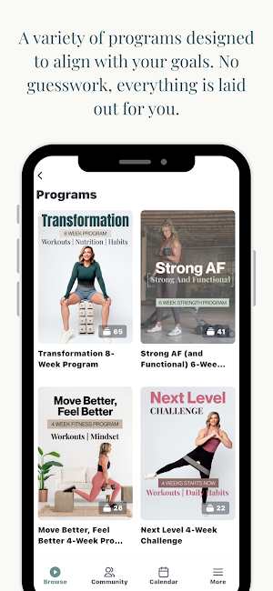 Fitness Momness Screenshot 1