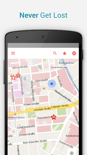 Berlin Offline City Map Screenshot 1