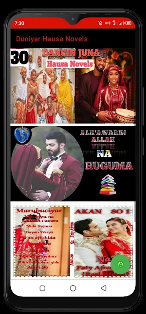 Duniyar Hausa Novels Screenshot 1