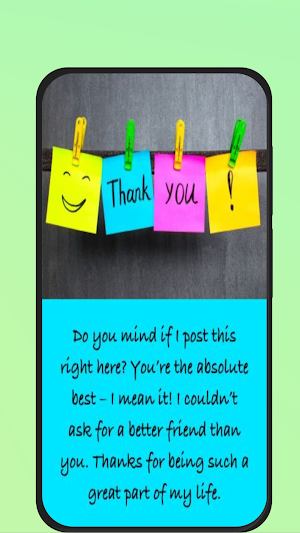 thank you messages for friends Screenshot 2