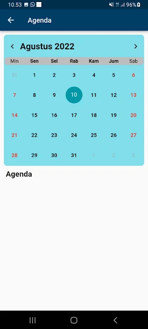 E-Office Unpar Screenshot 1