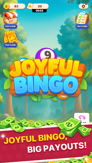 Joyful Bingo: Cash Wonderland Screenshot 0