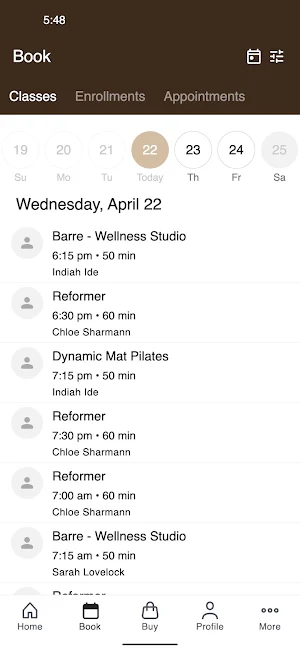 The Loft Pilates Studio Screenshot 1