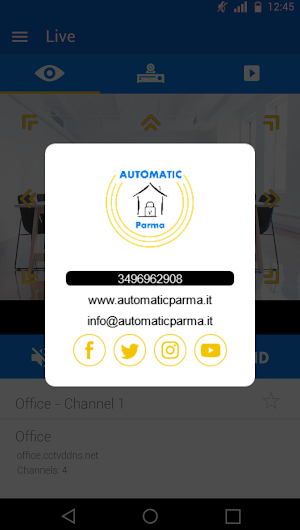 AUTOMATIC PARMA EasyView Screenshot 0