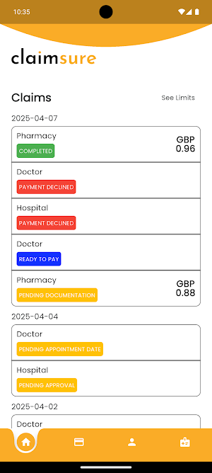Claimsure by Paysure Screenshot 0