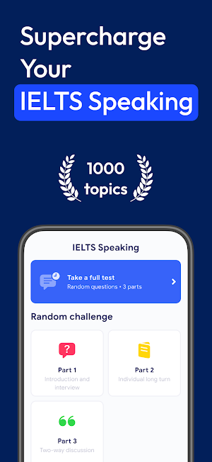 IELTS Speaking Test Screenshot 0
