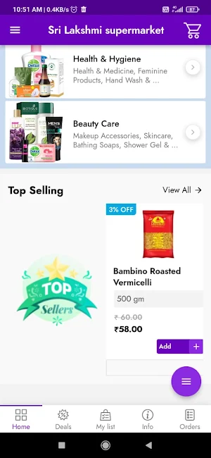 Sri Lakshmi Supermarket Screenshot 2