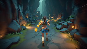 Jungle Escape Runner 3D Screenshot 0
