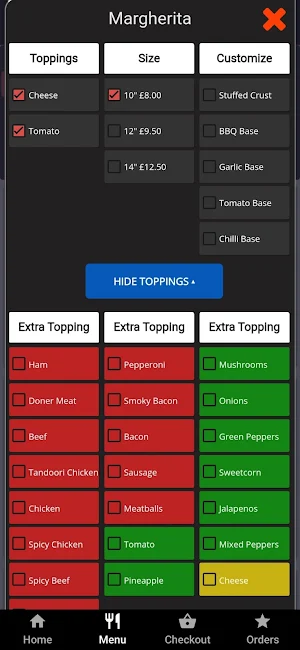 Pizza 2 Go Carmarthen Screenshot 2