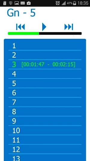 Audio Bible Screenshot 0