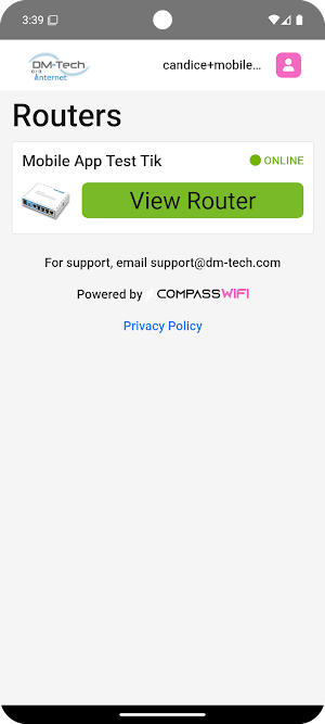DM-Tech Wi-Fi Screenshot 1
