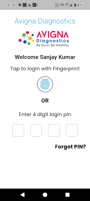 Avigna Diagnostics Screenshot 0