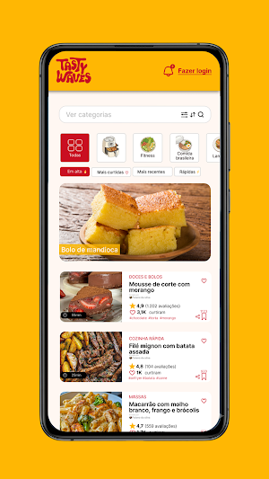Tasty Waves - Receitas Screenshot 0