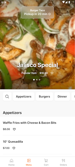 Burger Taco Screenshot 1