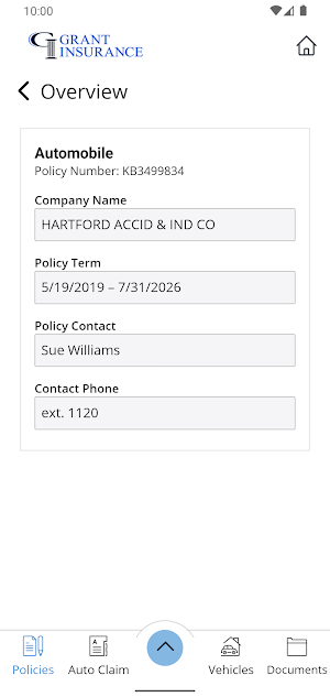 Grant Insurance Screenshot 3