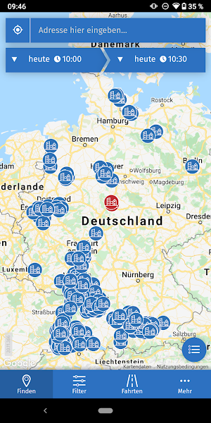 Carsharing Deutschland Screenshot 1