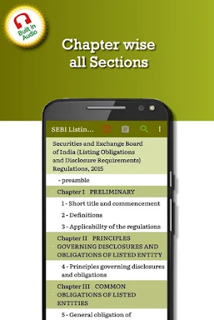 SEBI (Listing and Disclosure) Regulations 2015 Screenshot 1