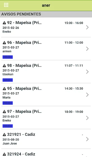 Satmovil Clientes Screenshot 1