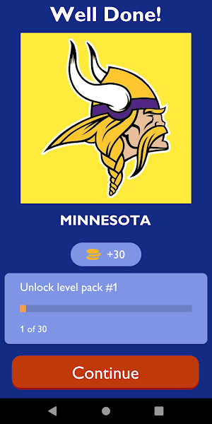 Guess The NFL Logo Quiz Screenshot 1