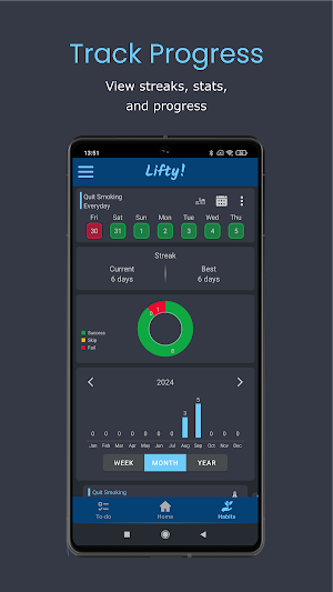Lifty - Habits and Todo Lists Screenshot 3