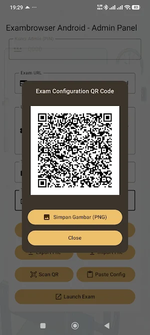 Exambrowser Android Screenshot 3