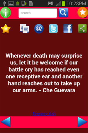 Quotes of Che Screenshot 2