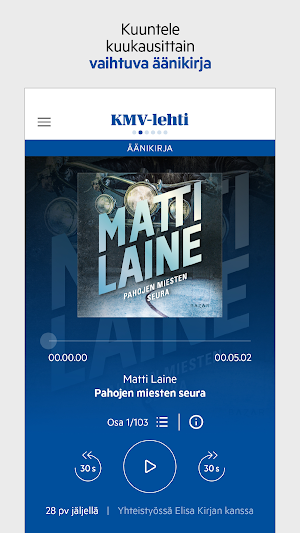 KMV-lehti Screenshot 2