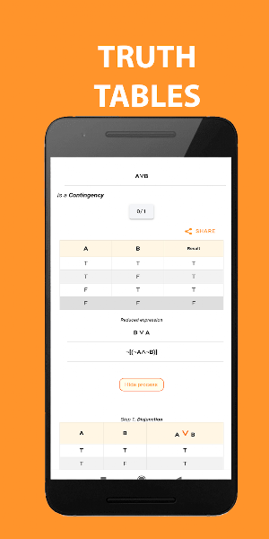 Truth Tables Screenshot 0