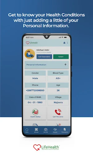 LifeHealth Wallet Screenshot 1