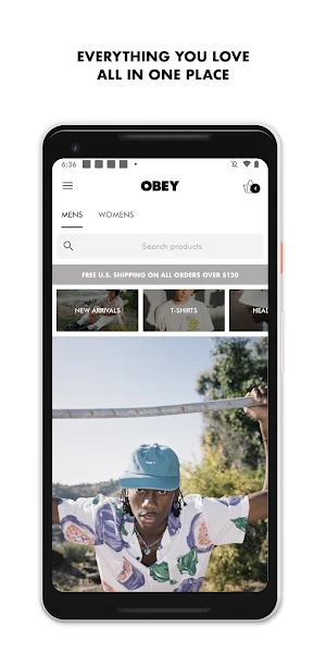 OBEY CLOTHING Screenshot 1